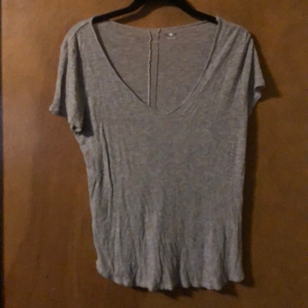 THREE DOTS GRAY T-SHIRT SOFT MATERIAL SZ MEDIUM